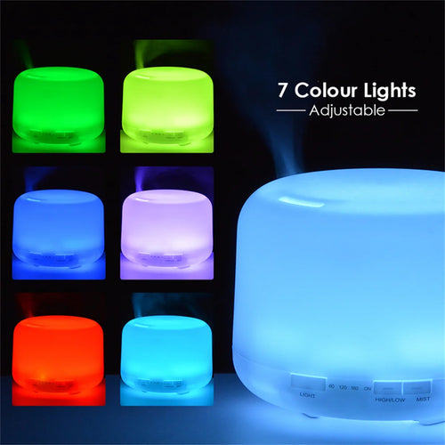 Diffuseur Brume Lumivana™ | Humidificateur Aromathérapie LED 500ml
